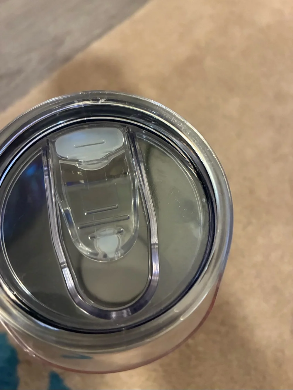 THE Ohio State University Red Glitter Travel Tumbler